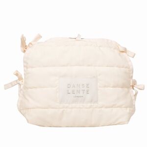 Danse Lente London Quilted Dust Bag & Tags for the Phoebe Bis Bag in Cream NWT!